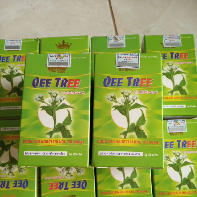 Qee Tree Kingphar – Hỗ trợ điều trị trĩ nội, trĩ ngoại, đau rát hậu môn.