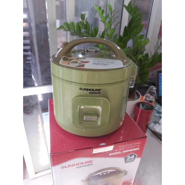 [Mã ELHADEV giảm 4% đơn 300K] Nồi Cơm Điện Sunhouse Mama 1,2l SHD8265G BH Chính Hãng