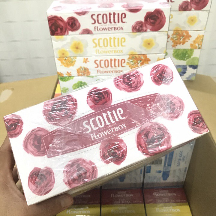 [Mã 267FMCGSALE giảm 8% đơn 500K] Khăn giấy ăn Scottie nhật 2 lớp x 160tờ [Hàng Nhật Nội Địa]