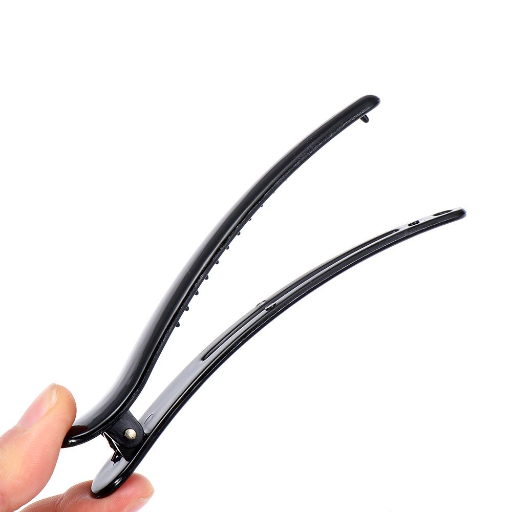 [Hàng mới về] Set 3 kẹp tóc mũi nhọn màu đen tạo kiểu tóc chuyên nghiệp cho salon