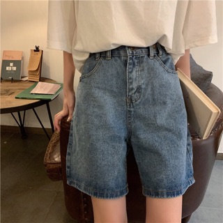 [SẴn Xanh M] Sooc Lửng Jeans ( Có ảnh thật )