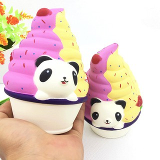 SquiShy bánh kem gấu trúc to