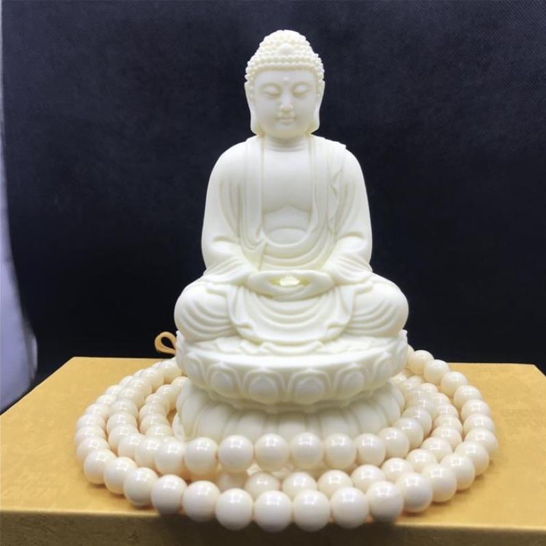 Tượng phật Như Lai Ngà Trắng (Ảnh thật )