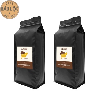 [GÓI 500 G] Cà Phê Bột Robusta 100% nguyên chất rang mộc thơm ngon hậu ngọt Cafe Honey Mys