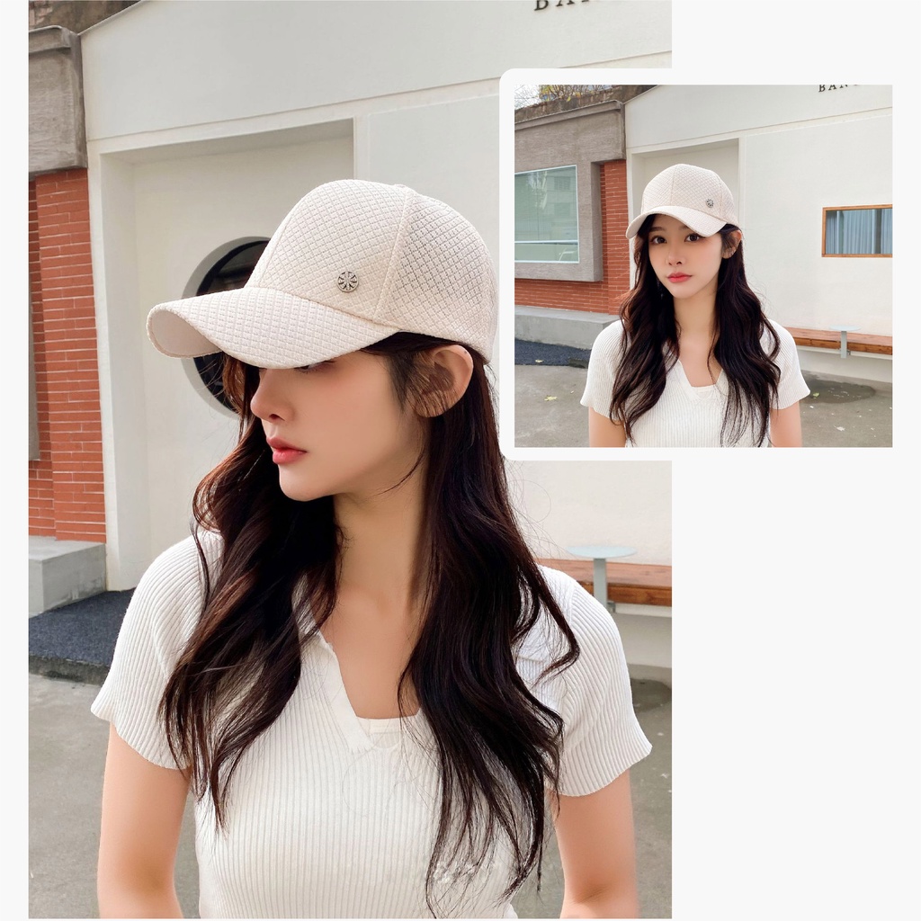 Mũ Lưỡi Trai Cotton Phong Cách Thể Thao Thời Trang Cho Nữ BLUEWIND M017