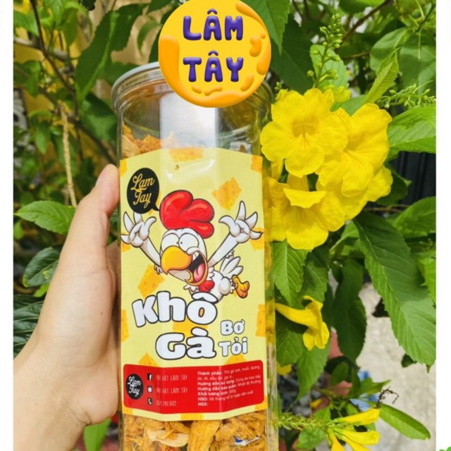✅ [HÀNG CÓ SẴN] Khô gà bơ tỏi  300gr- Cực ngon cực mê 💥 | BigBuy360 - bigbuy360.vn