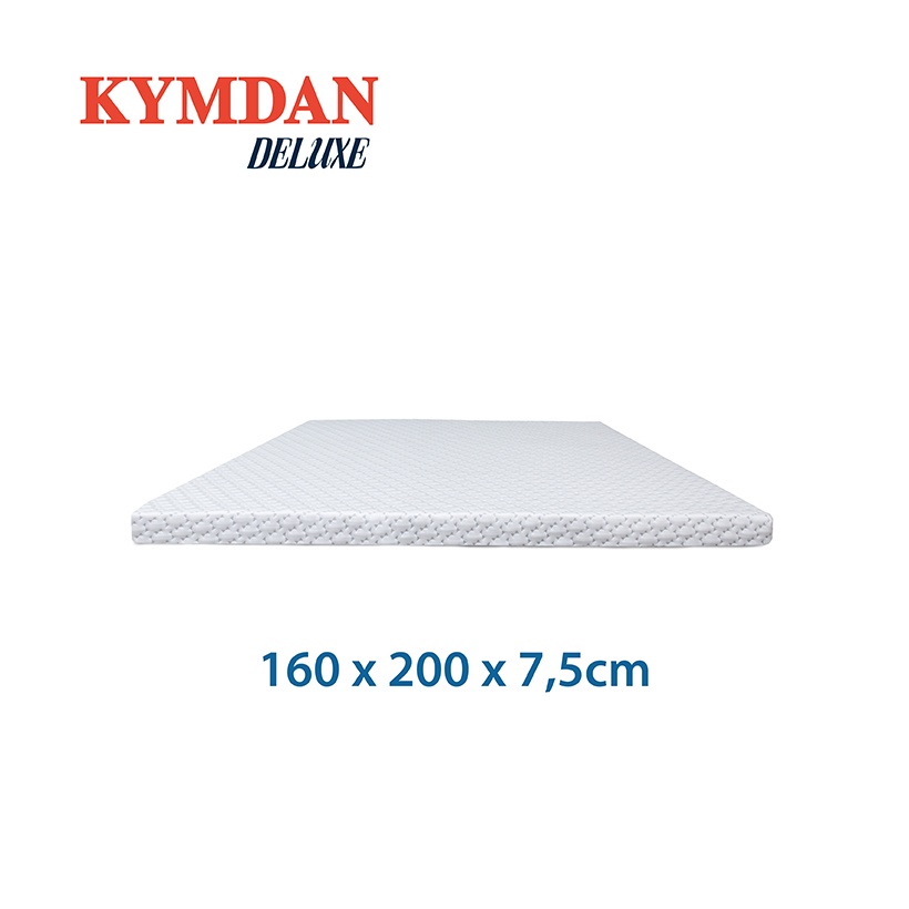Nệm cao su thiên nhiên Kymdan Deluxe 160 x 200 x 7,5cm SFM