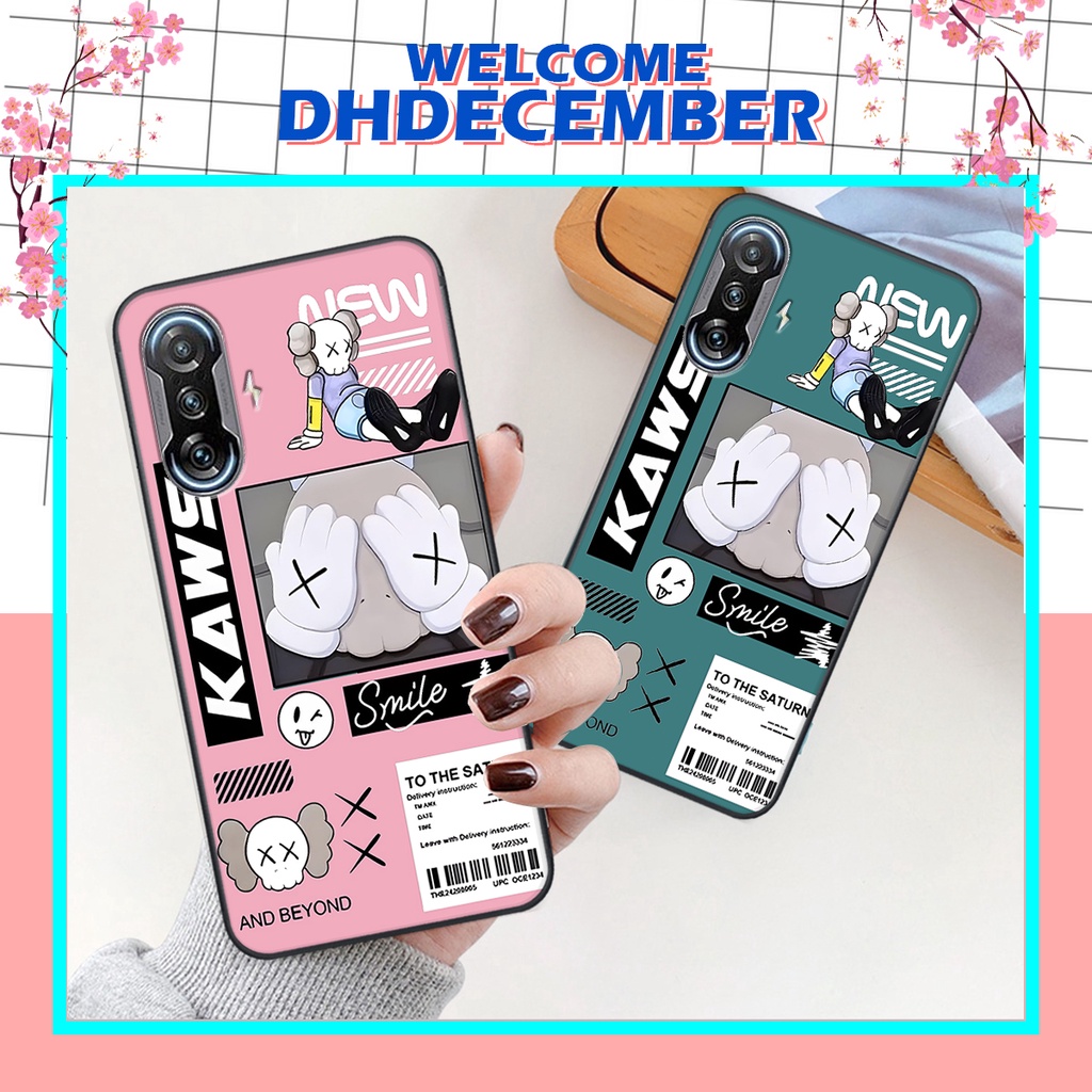 Ốp lưng Xiaomi REDMI K40 GAMING in hình gấu K@ws, gấu nâu, dor@emon RẺ- ĐẸP- BỀN