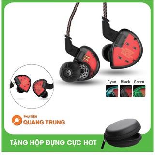 Tai nghe kz es4 - Viên ngọc trên tai - Màu ngẫu nhiên ,có mic