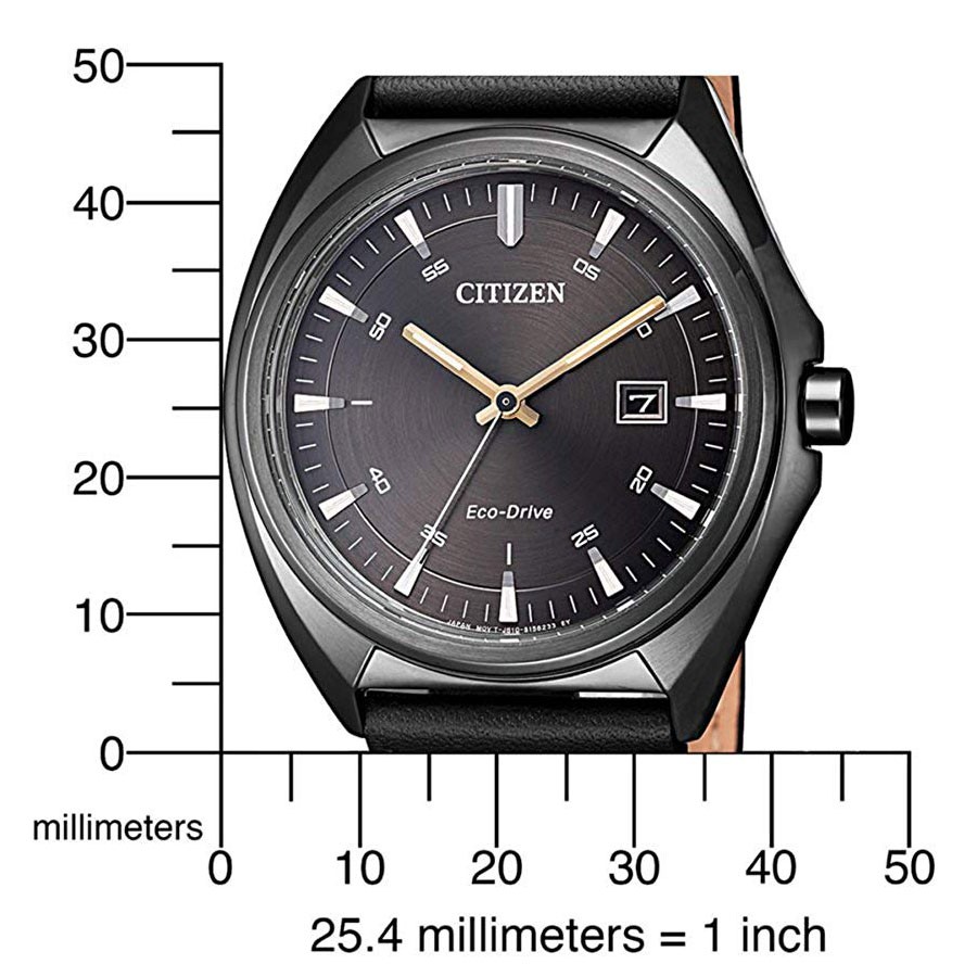 Đồng Hồ Nam Citizen Dây Da AW1577-11H - Mặt Xám