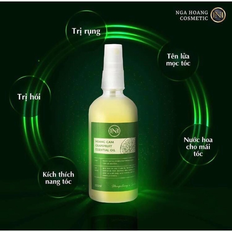 Tinh dầu bưởi dạng xịt nga hoàng / Tinh dầu bưởi Hoàng Cầm  100ml | BigBuy360 - bigbuy360.vn
