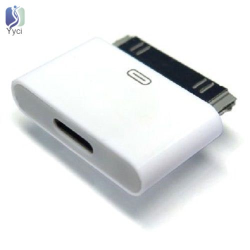 Yy 8 Pin Female to 30 Pin Male Adapter for iPhone 4/4S iPad 2/3 @VN