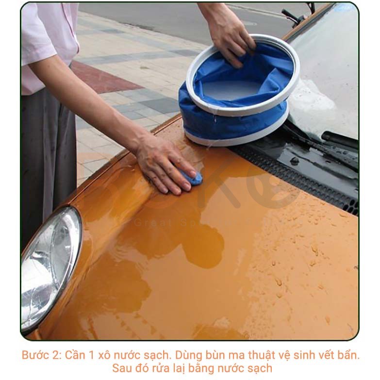 🚗  Đất sét vệ sinh bụi sơn, nhựa đường ô tô, xe hơi tiện dụng - không làm trầy xước sơn, kính
