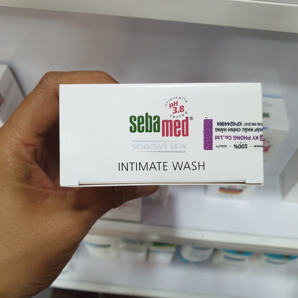 Dung dịch vệ sinh phụ nữ Sebamed pH3.8 Feminine Intimate Wash 200ml