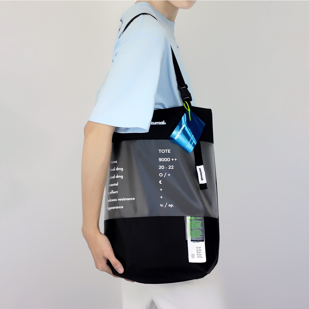 Túi Tote NOCTURNAL Đeo Vai Unisex Local Brand