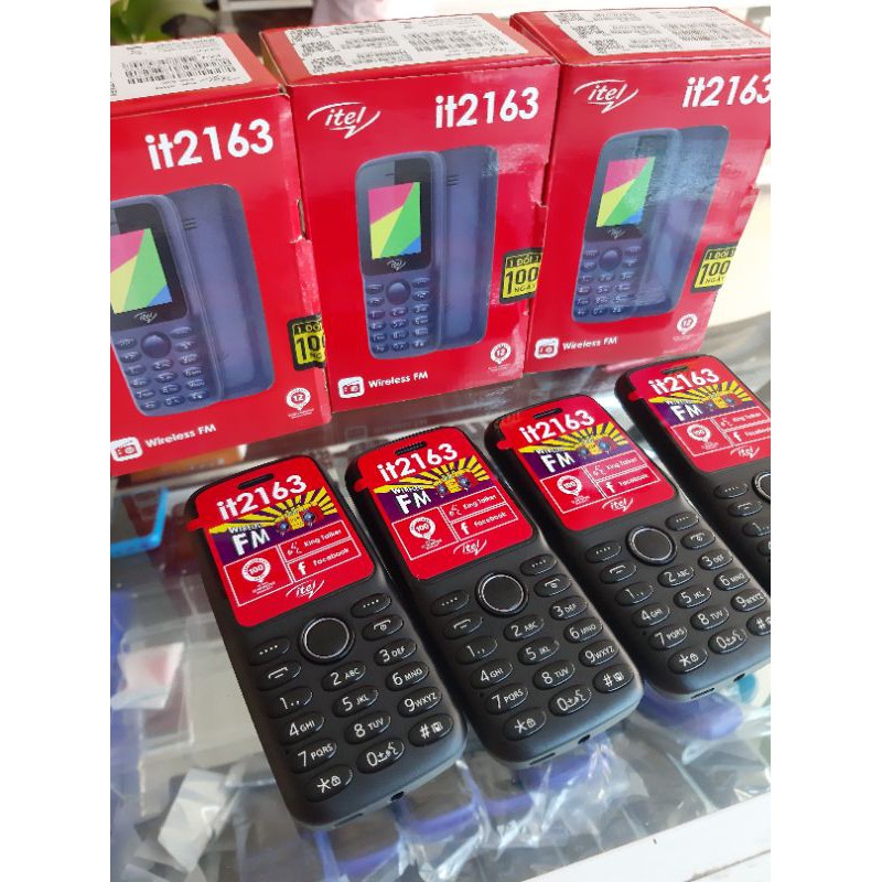 điện thoại itel 2163 2sim đọc bàn phím số .