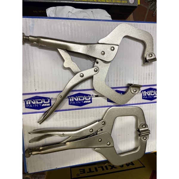 Kìm chết chữ C có kẹp 11 inch -275 (Kìm bấm hàn chữ C)