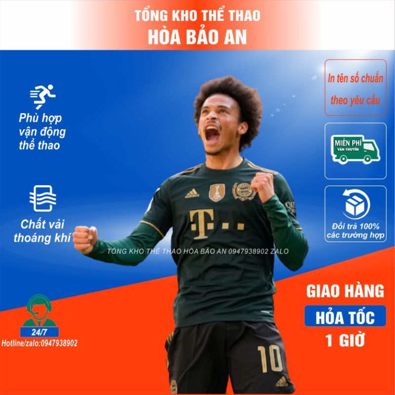 Bộ Quần Áo Bóng Đá CLB Bayern Munich 2021/ Áo Bayern 2021 hàng Thailand mẫu mới