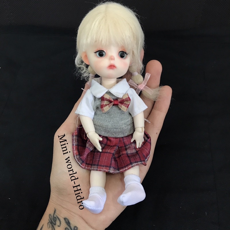 Váy búp bê Baboliy ob11 Bjd lati Mong 1/8 16cm dễ thương