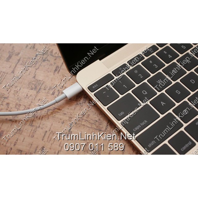 Dây Cáp Sạc USB Type-C Ra USB Type-C Apple MLL82AM/A 2m - Hàng Chính Hãng