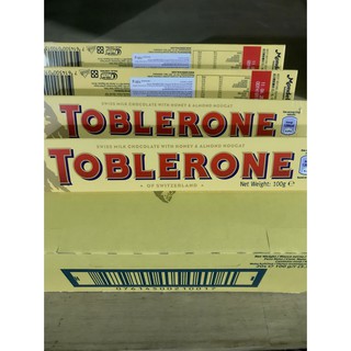 Socola Toblerone Thanh 100gr (2 mùi)