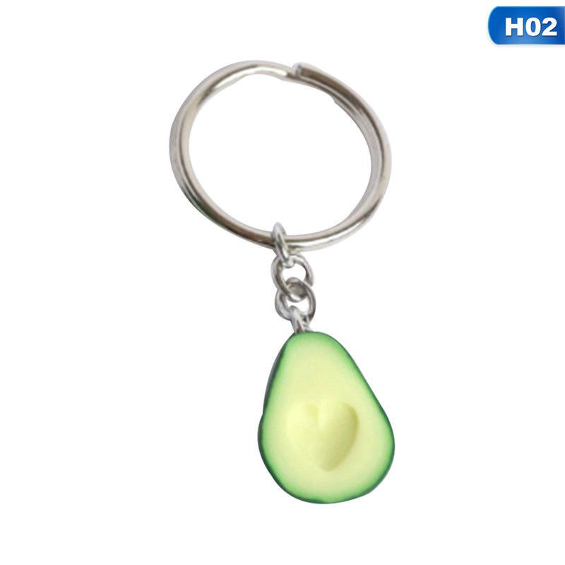 Móc khóa hình quả bơ dễ thương