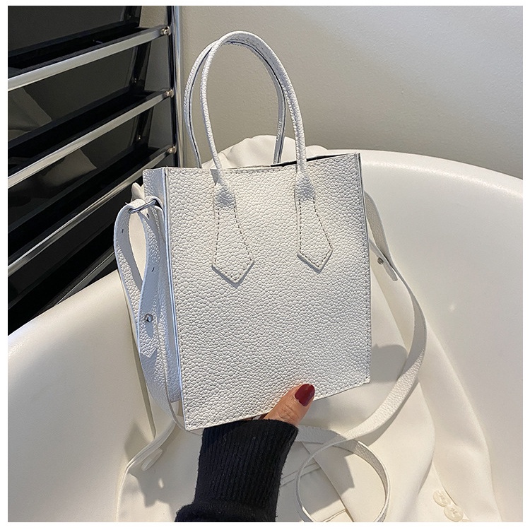 Túi Đeo Chéo Hình Vuông Nhỏ Màu Sắc Tương Phản Thời Trang Hàn Quốc 2022