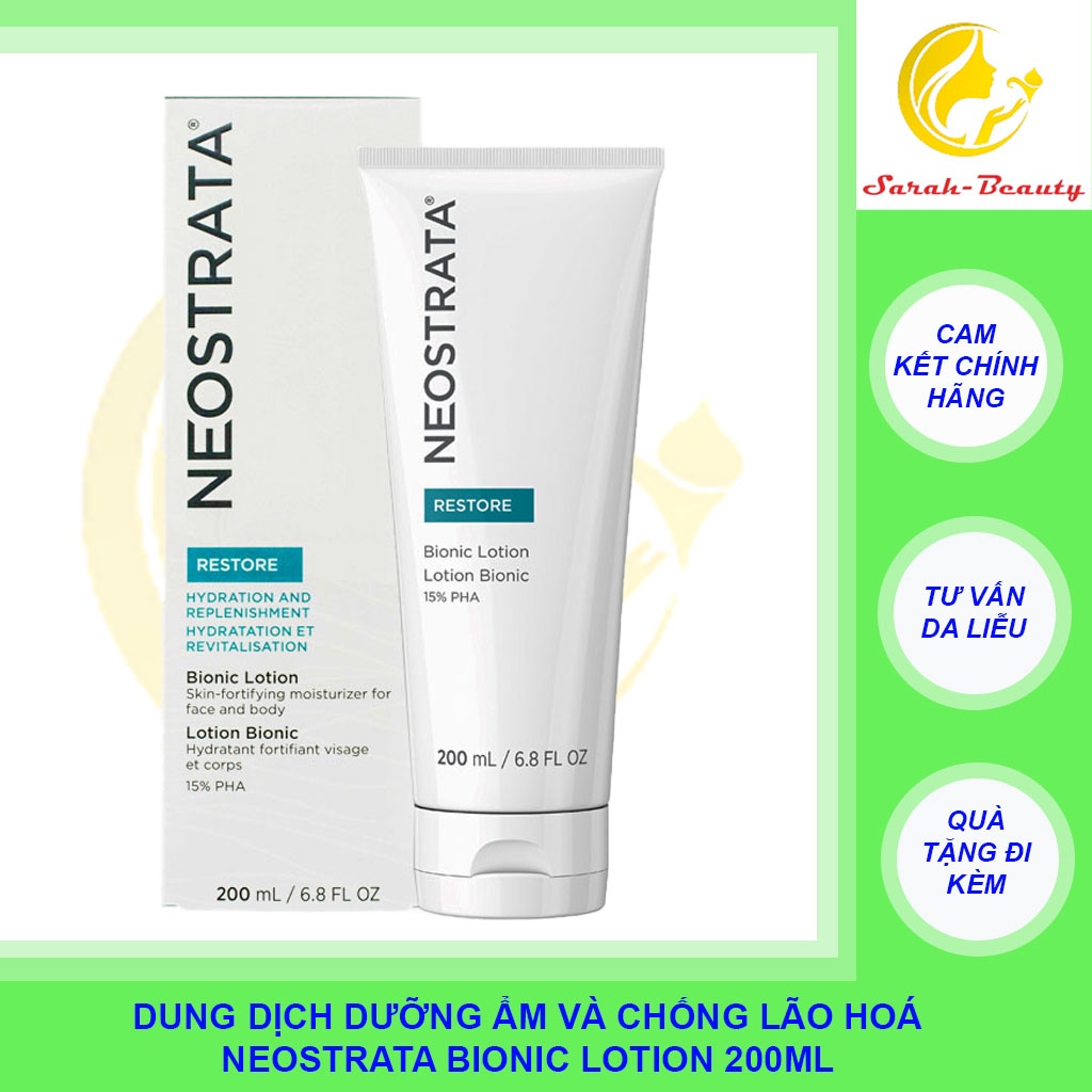 [CHÍNH HÃNG]NeoStrata Bionic Lotion – Sữa dưỡng ẩm tẩy tế bào chết – 200ml