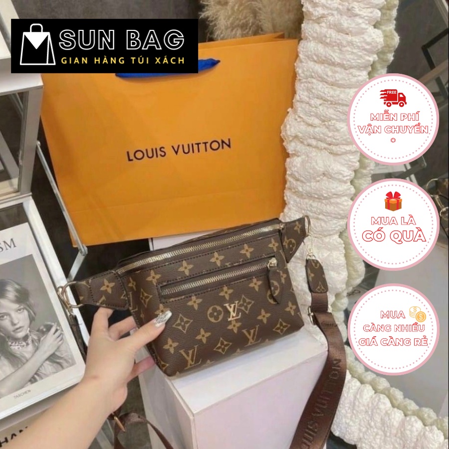 Túi xách nữ đeo chéo, túi đi chơi, đi học, da cao cấp size 20cm SB050