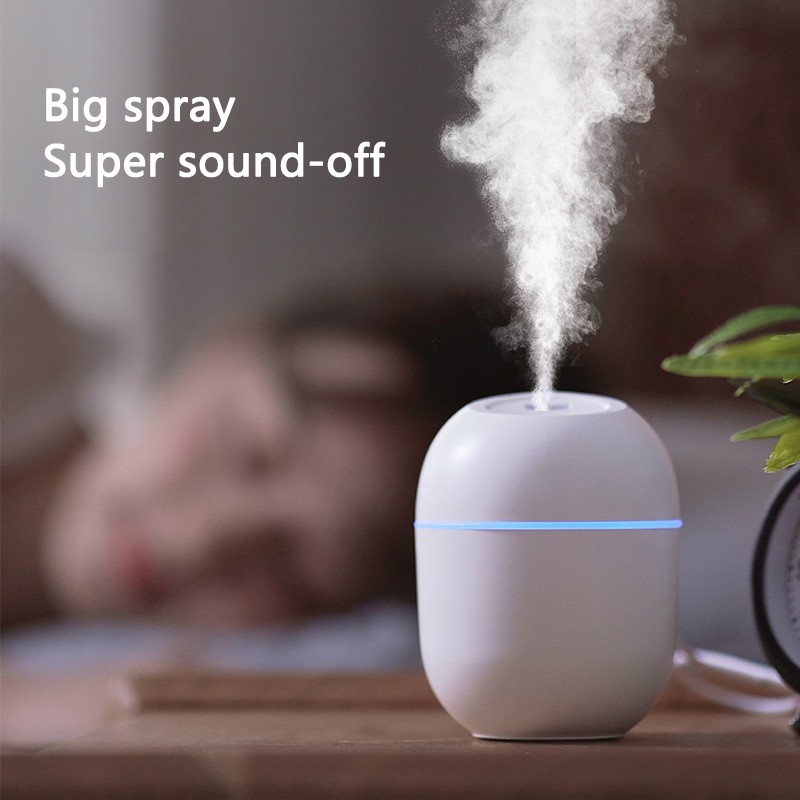 Máy phun sương tạo độ ẩm mini sạc USB tiện dụng