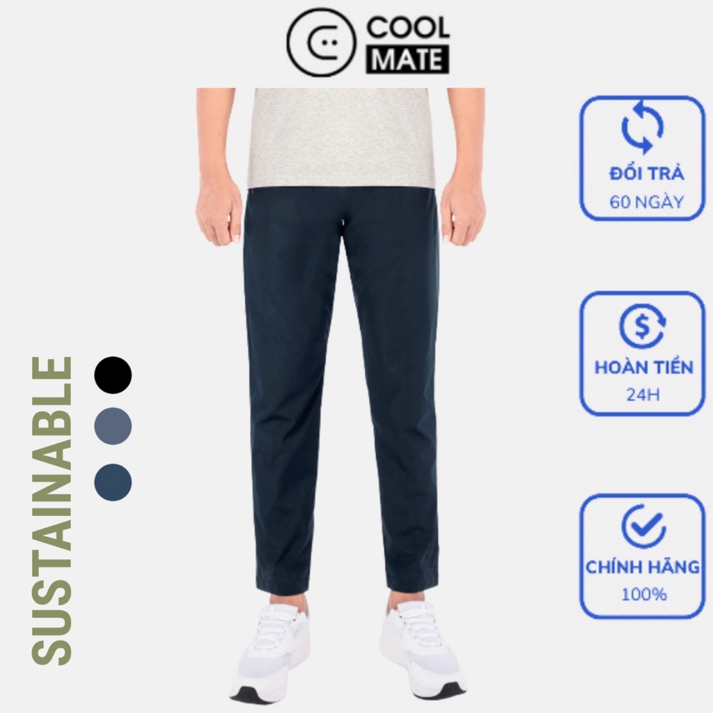 Quần dài nam Daily Pants - sợi Sorona, nhuộm Cleandye thương hiệu Coolmate