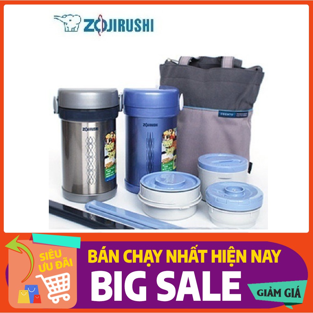Hộp cơm giữ nhiệt 3 ngăn Zojirushi SL-NC09