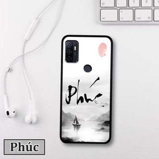 Ốp lưng  Oppo A53-in chữ thư pháp