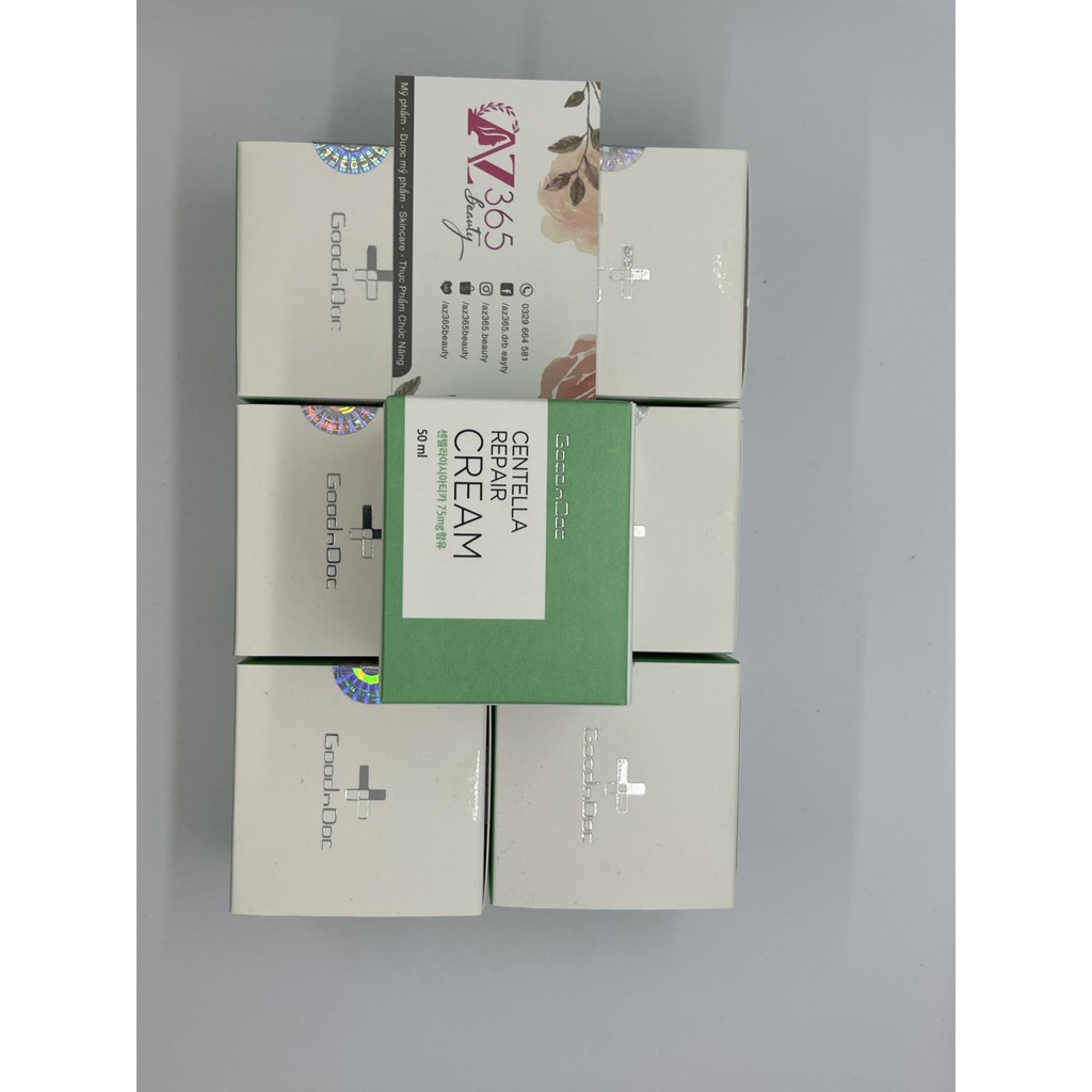 Kem Rau Má GoodnDoc Centella Repair Cream Dưỡng Ẩm Và Phục Hồi Da || hộp 50ml - Drskincare365 | BigBuy360 - bigbuy360.vn
