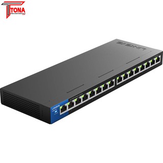 Thiết Bị Mạng Switch Linksys LGS116 16-Port Gigabit