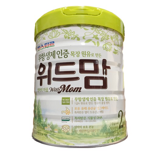 Sữa With Mom - Hàn Quốc số 2 ( 750g )