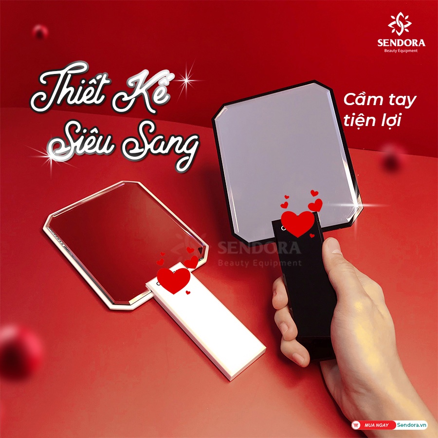Gương soi cầm tay cao cấp