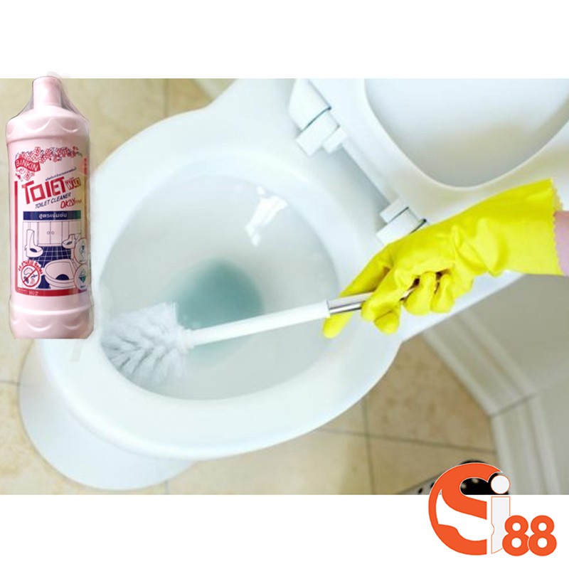 Nước Tẩy Bồn Cầu Okay Pink Thái Lan 960ml (Chuẩn Thái)