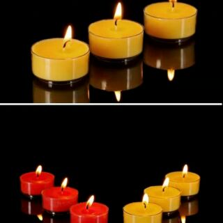 Nến tealight thơm ( có 7 màu của phật giao)