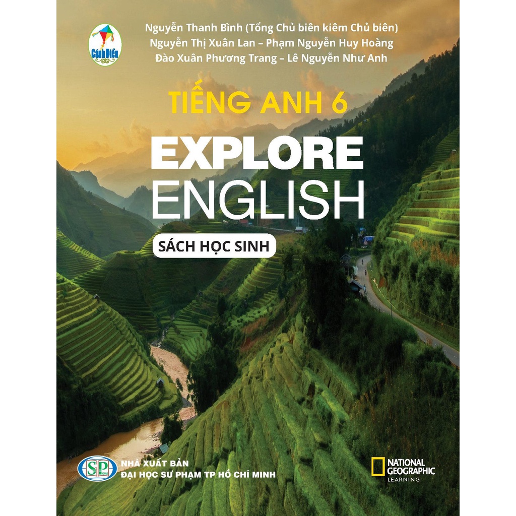 Sách - Tiếng Anh 6 Sách Học Sinh Bộ Cánh Diều+ kèm 1 quyển bé tập tô màu