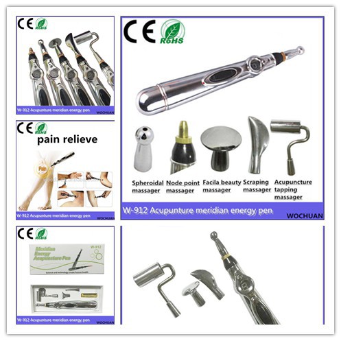 Bút Xung Điện Dò Huyệt Cao Cấp 5 Đầu Dò DR PEN W-912