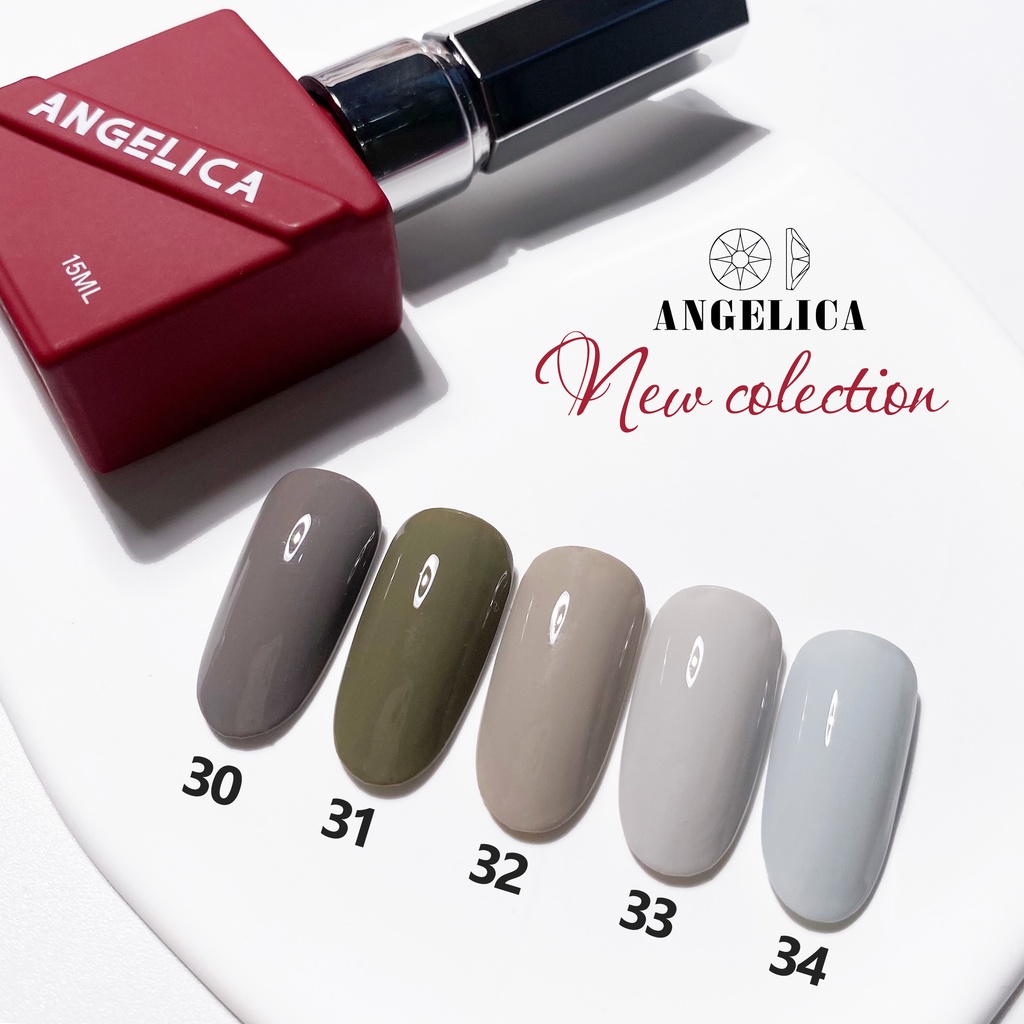 Sơn gel đỏ lẻ màu ANGELICA SGA