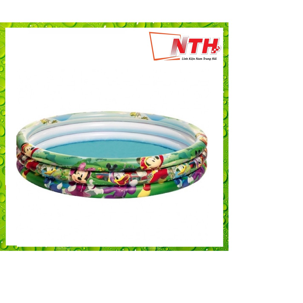 PHAO TRÒN BESTWAY 3 TẦNG CHO BÉ - KÍCH THƯỚC 1.22M X 25CM