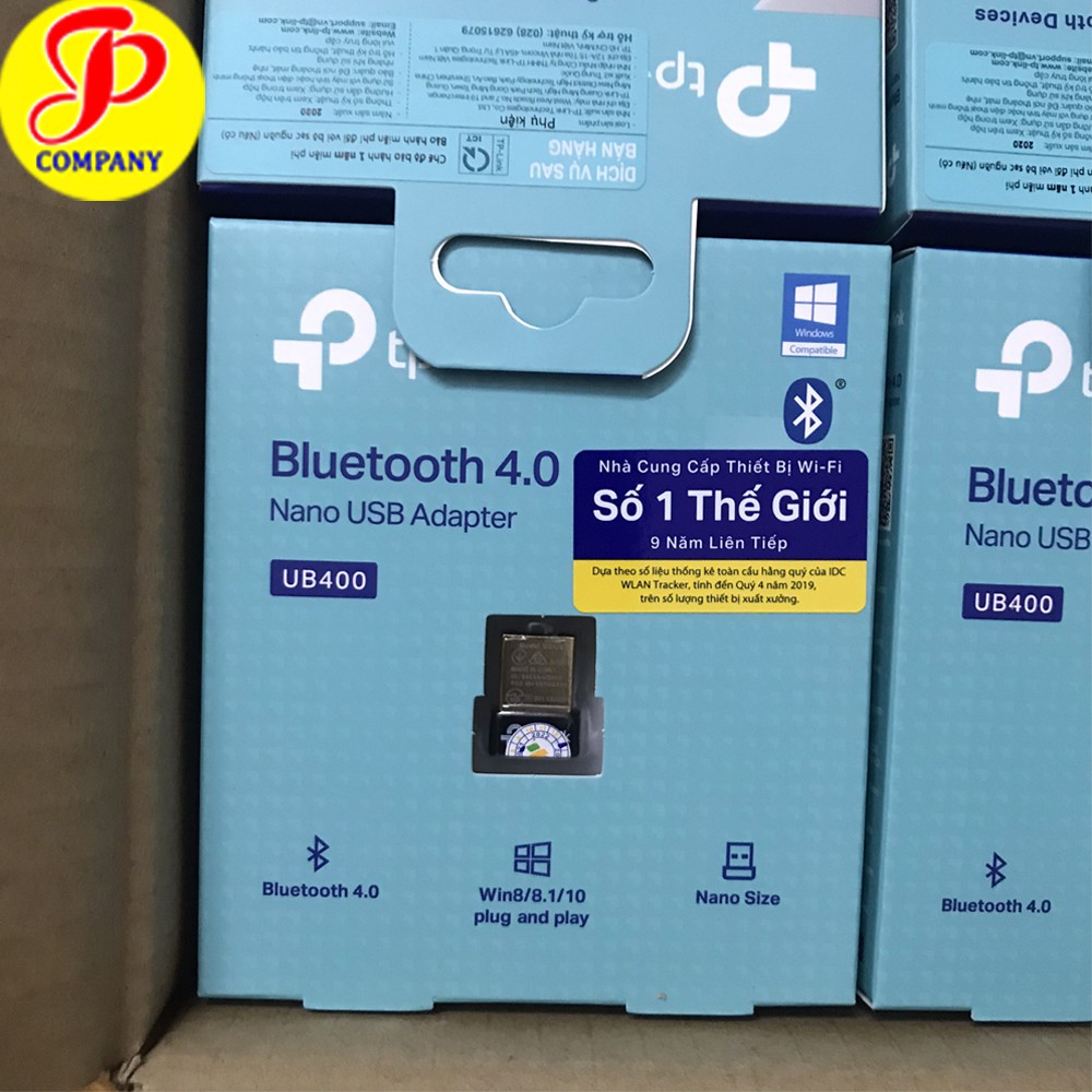 Thùng 80 cái USB Bluetooth 4.0 TP-Link UB400 dùng cho máy tính, chính hãng, mới 100%, bảo hành 2 năm | BigBuy360 - bigbuy360.vn