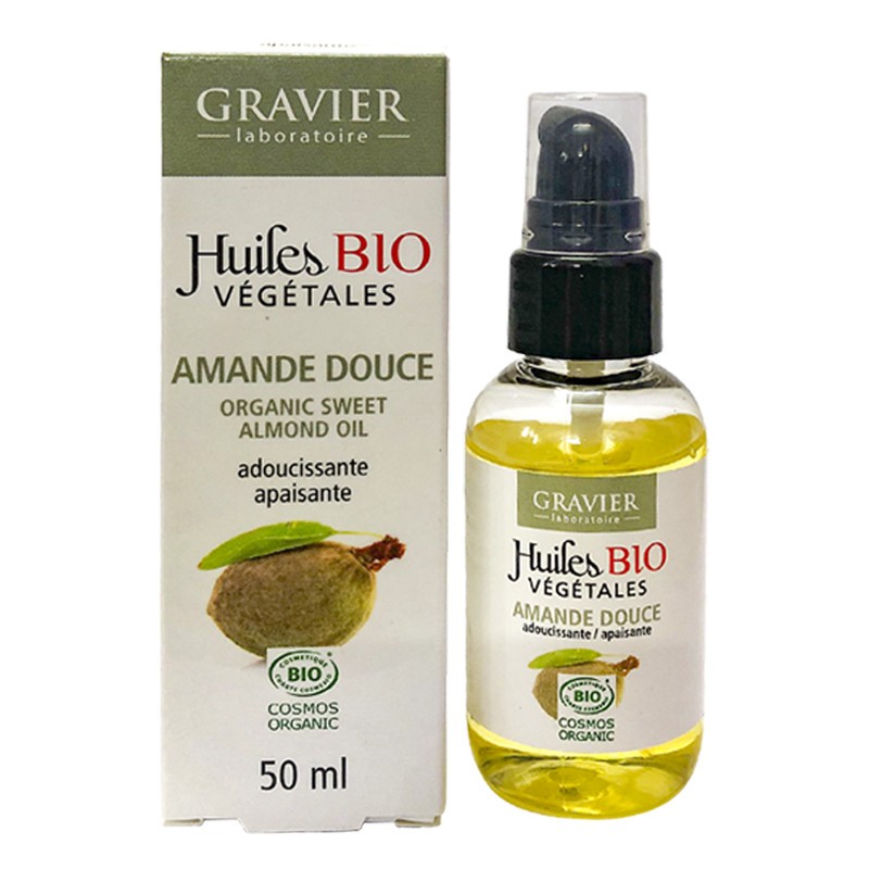 Dầu hạnh nhân hữu cơ Gravier 50ml