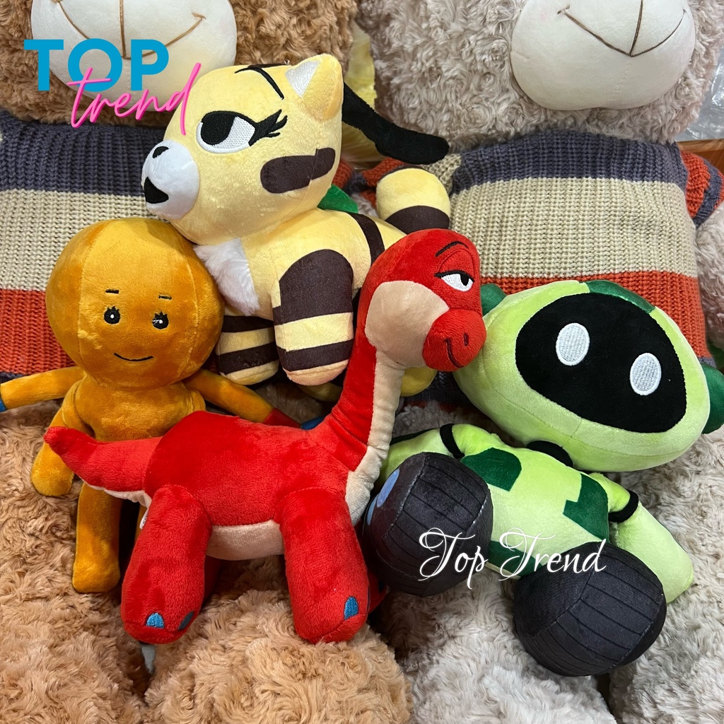 Bron nhồi bông nhân vật game Poppy Playtime size 27cm, gấu bông cho bé - Top Trend