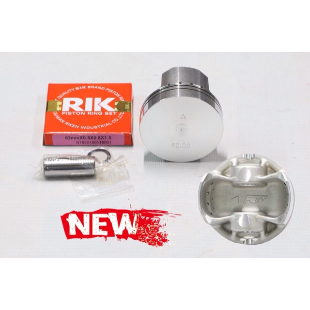 pis ton bac RIK trái 62 gắn ex135