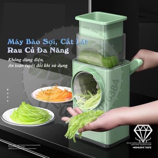 Máy thái lát rau củ để bàn cầm tay đa năng , máy bào sợi , nạo củ , xay hạt