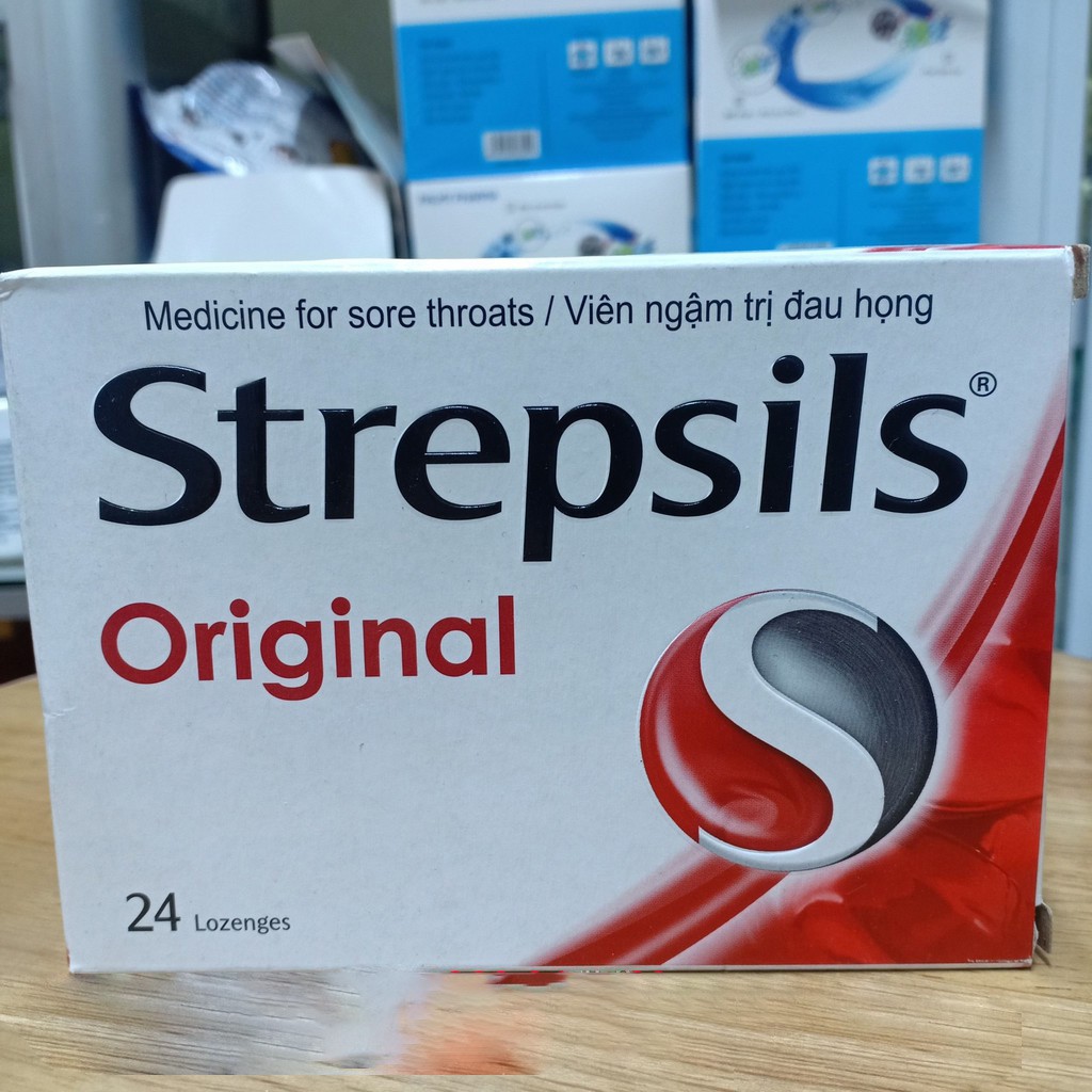 Viên Ngậm Strepsils giảm ho hiệu quả