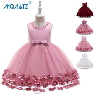 Đầm Công Chúa Không Tay Phối Ren Thời Trang Dành Cho Bé Gái MQATZ 2022